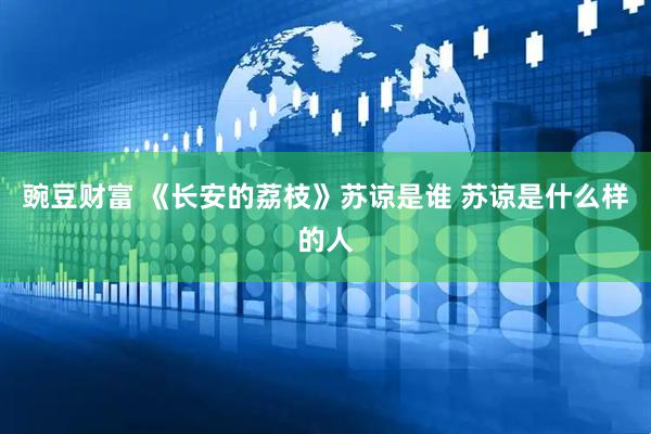 豌豆财富 《长安的荔枝》苏谅是谁 苏谅是什么样的人