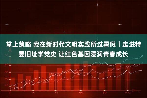 掌上策略 我在新时代文明实践所过暑假丨走进特委旧址学党史 让红色基因浸润青春成长